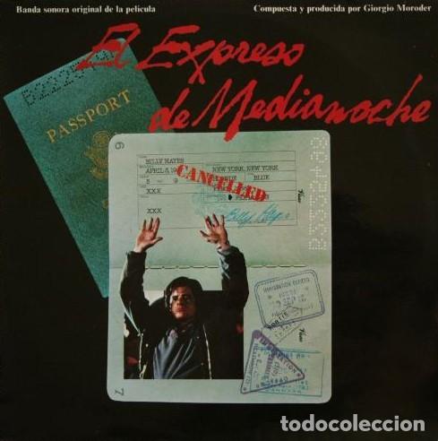 Discos de vinilo: Giorgio Moroder &ndash; El Expreso De Medianoche (Banda Sonora Original De La Pel&iacute;cula) - Foto 1