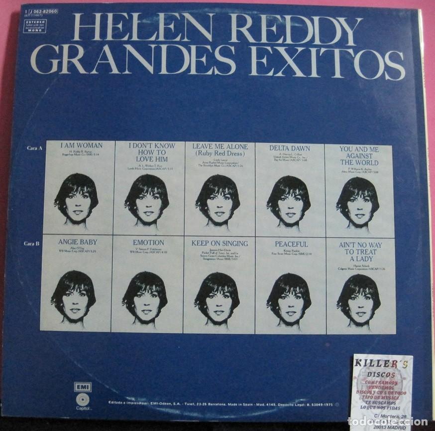 Discos de vinilo: Helen Reddy &ndash; Grandes Exitos - Promo - Foto 2