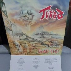 Discos de vinilo: TURBO ”DEAD END” UNDER ONE FLAG – FLAG 47 UK 1990 LP. Lote 386146889