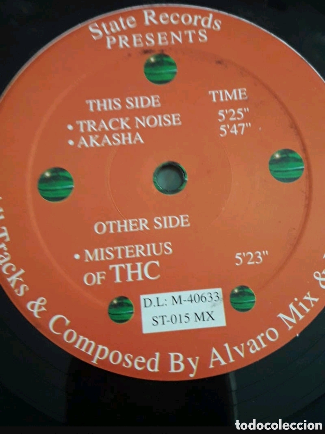 Discos de vinilo: Maxi single Akasha.. - Foto 3