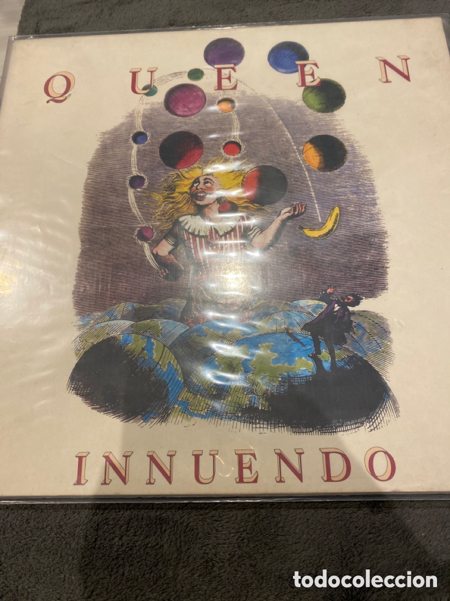 Discos de vinilo: QUEEN - INNUENDO LP SPAIN 1991 - Foto 1
