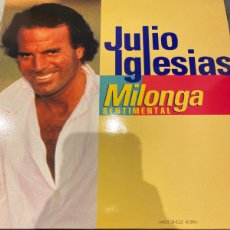 Discos de vinilo: JULIO IGLESIAS - MILONGA SENTIMENTAL MAXI SINGLE SPAIN 1982