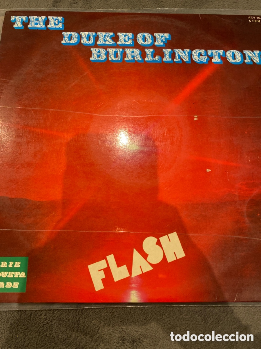 the duke of burlington - flash lp raro spain 19 - Compra venta en