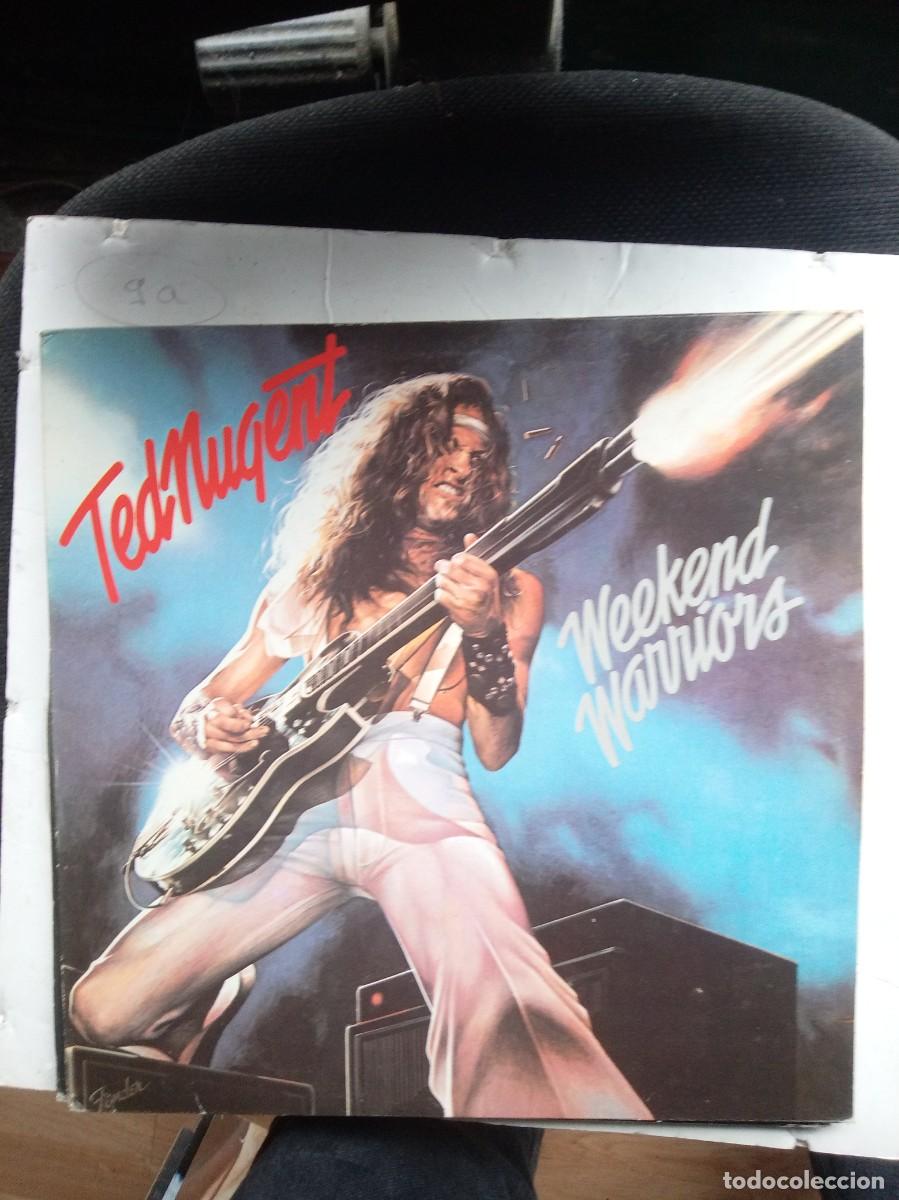 Discos de vinilo: ted nugent weekend warriors 1983 lp - Foto 1