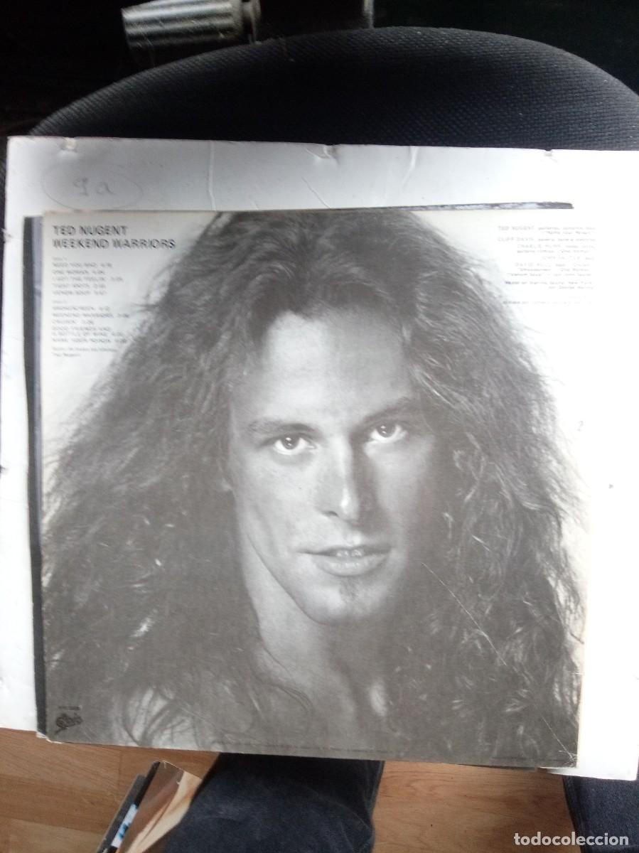 Discos de vinilo: ted nugent weekend warriors 1983 lp - Foto 2