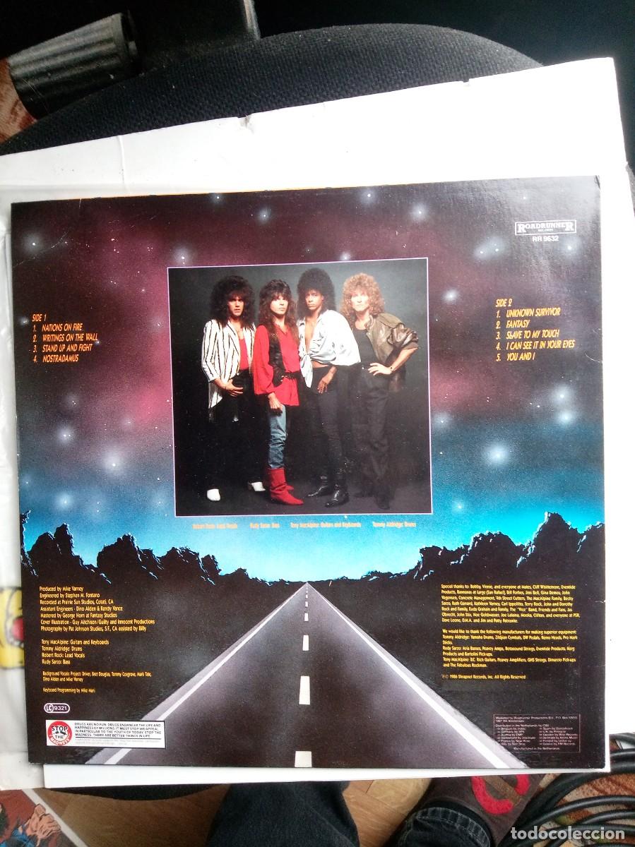 Discos de vinilo: MacAlpine Aldridge-Rock-Sarzo Project: Driver LP 1987 - Foto 2