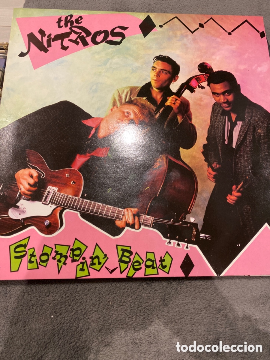 Discos de vinilo: THE NITROS - STOMPIN BEAT LP UK - Foto 1