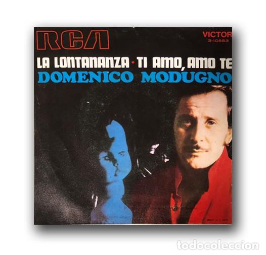 Discos de vinilo: Domenico Modugno - La Lontananza Single 7&rdquo; - Foto 1