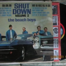 Discos de vinilo: THE BEACH BOYS - SHUT DOWN VOLUME 2 LP - ORIGINAL U.S.A. CAPITOL 1965 MONO - RAINBOW LABEL. Lote 386234284