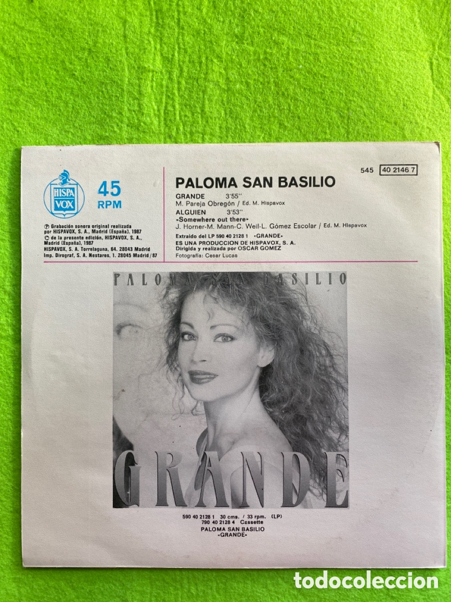 Discos de vinilo: Paloma san Basilio - Foto 2