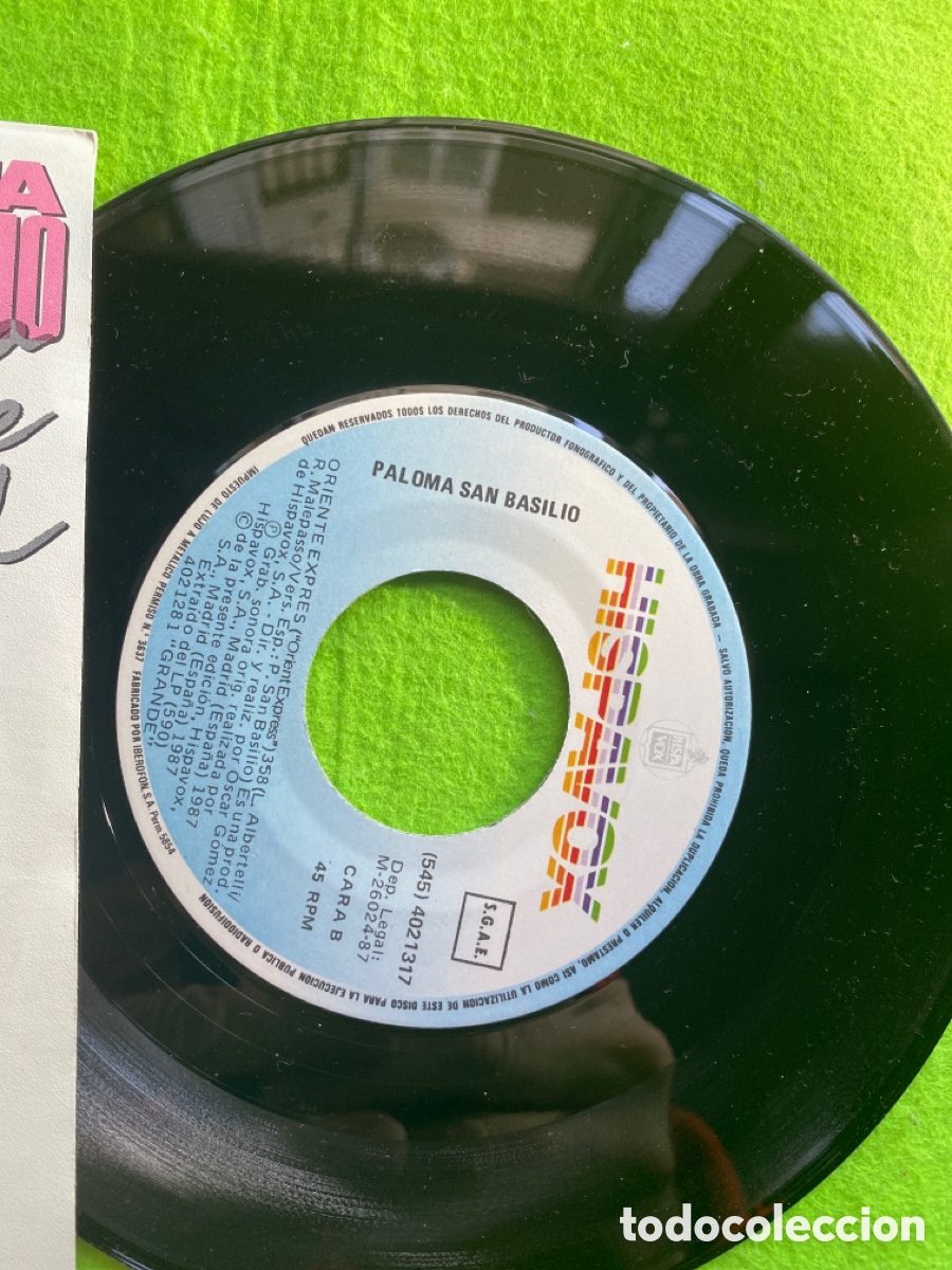 Discos de vinilo: Paloma san Basilio ( promocional) - Foto 4