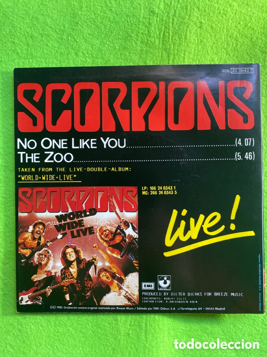 Discos de vinilo: Scorpions ( promocional nuevo ) - Foto 2