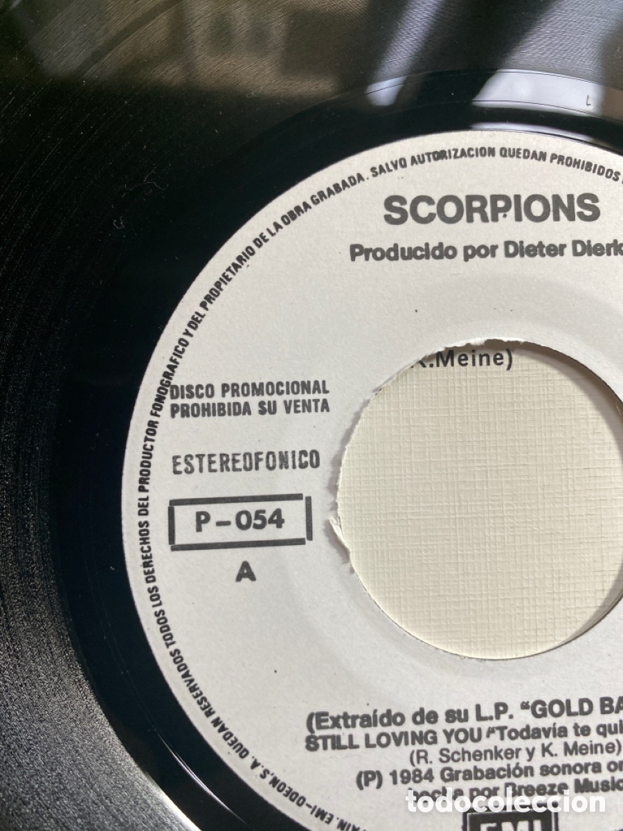 Discos de vinilo: Scorpions ( promo muy raro ) - Foto 5