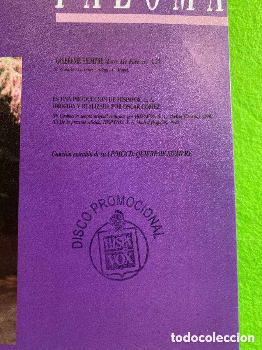 Discos de vinilo: Paloma san Basilio (promocional) - Foto 3