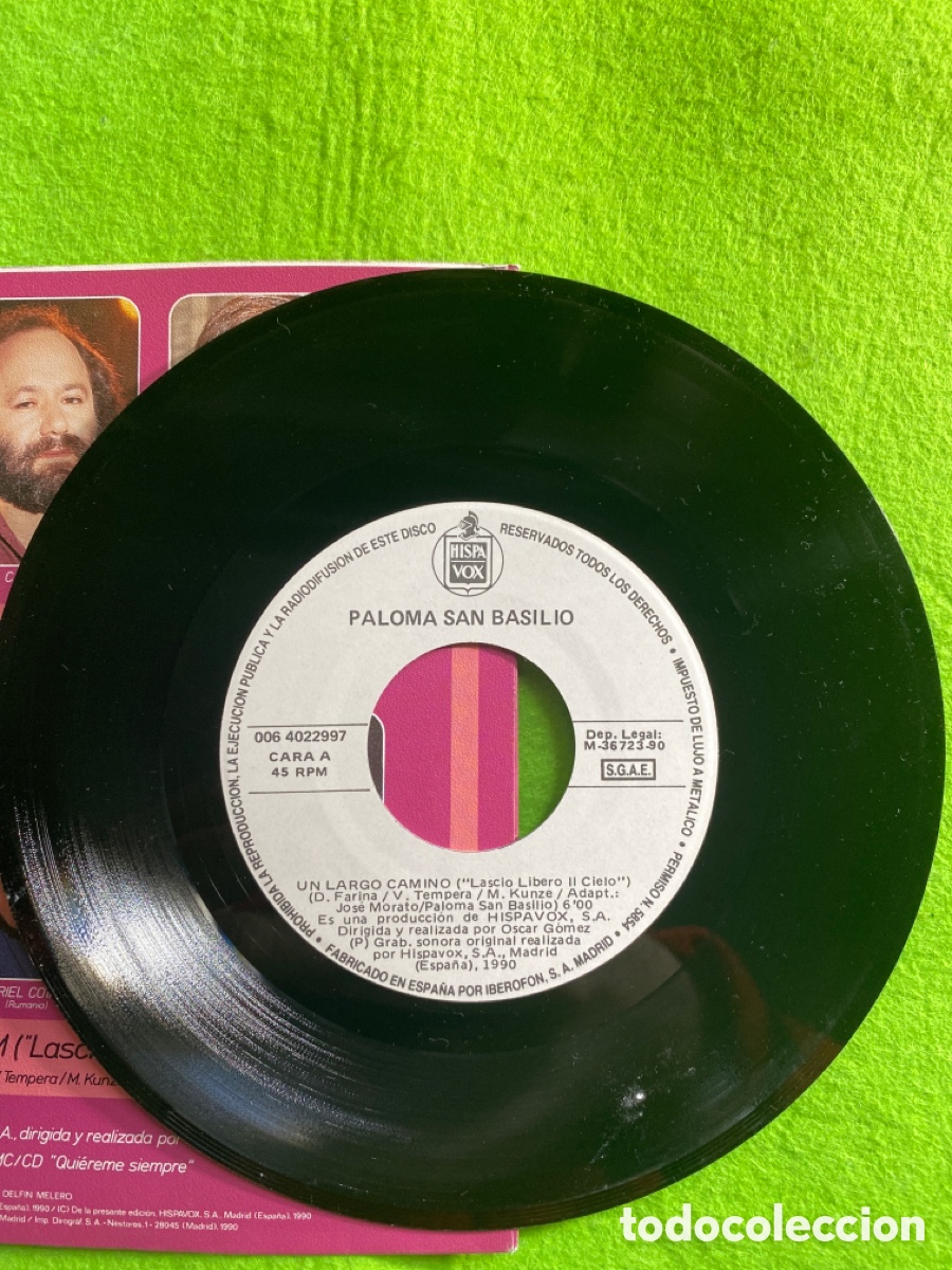 Discos de vinilo: Paloma san Basilio (promocional) - Foto 4