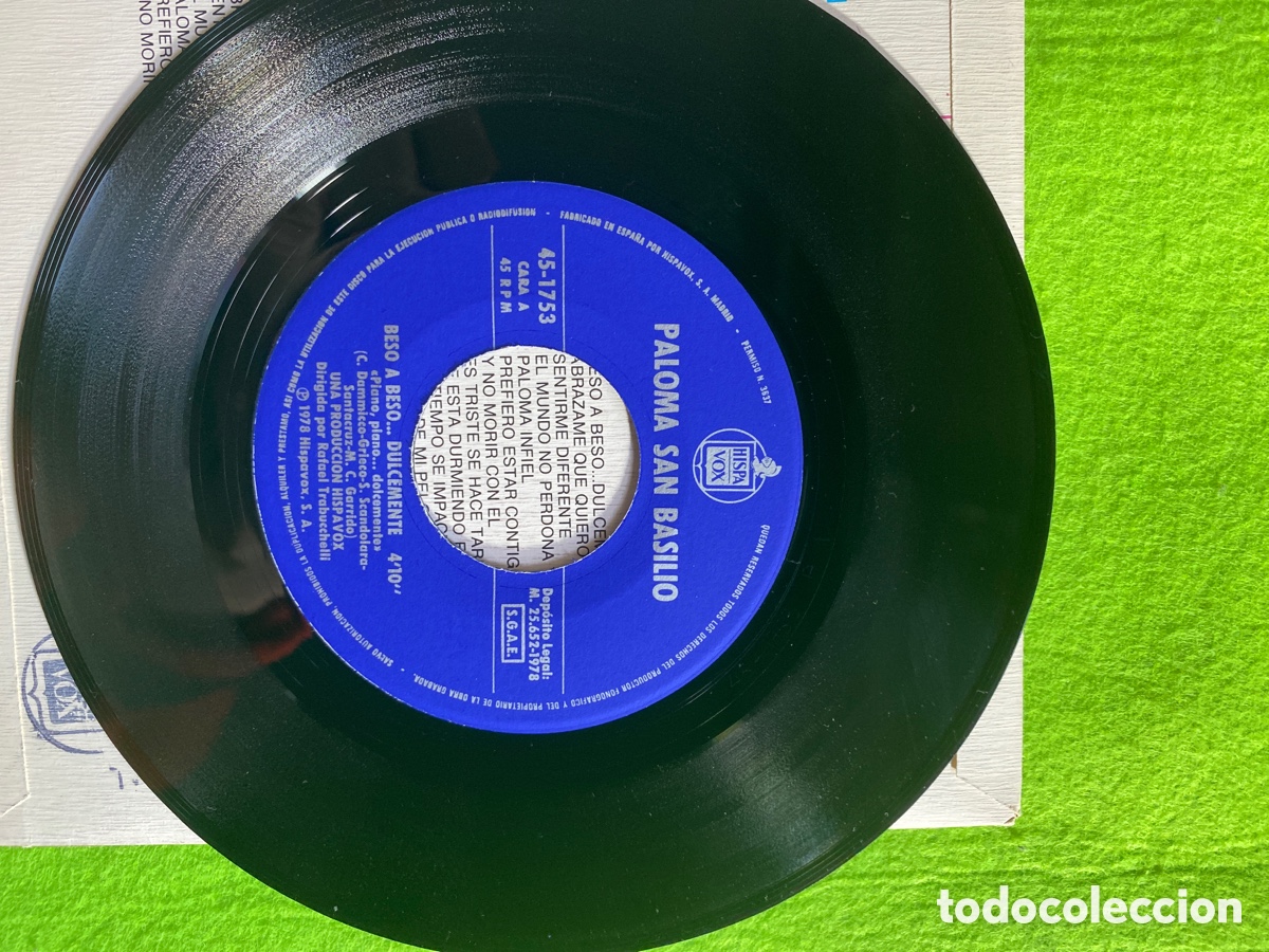 Discos de vinilo: Paloma san Basilio (promocional) - Foto 4