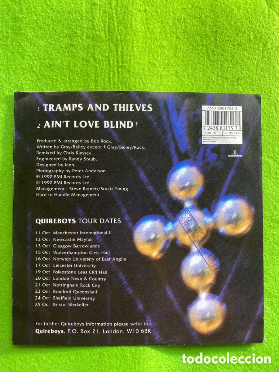 Discos de vinilo: Quireboys (promocional) - Foto 2