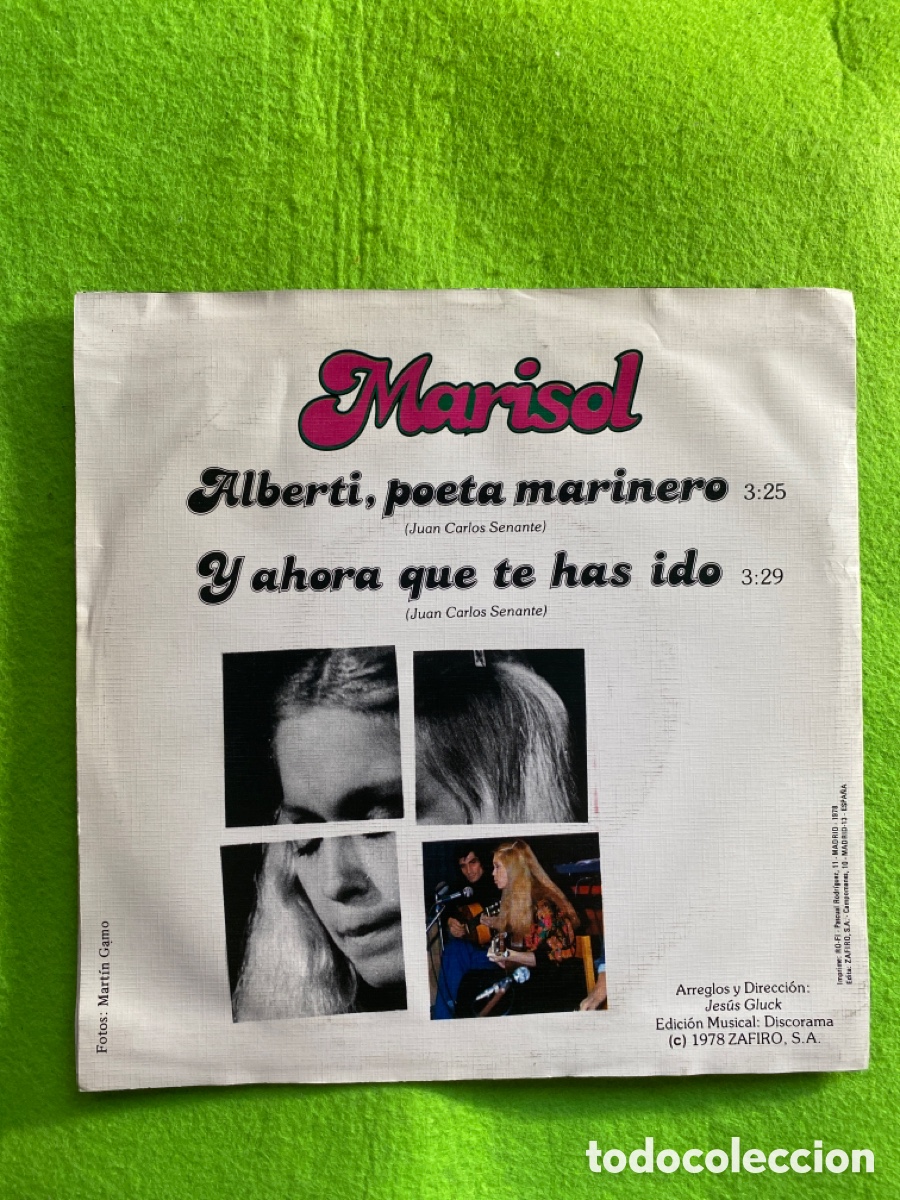 Discos de vinilo: Marisol (promocional) - Foto 2