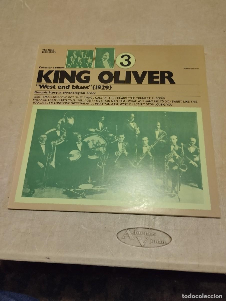 Discos de vinilo: King Oliver LP West End Blues It.1976 - Foto 1