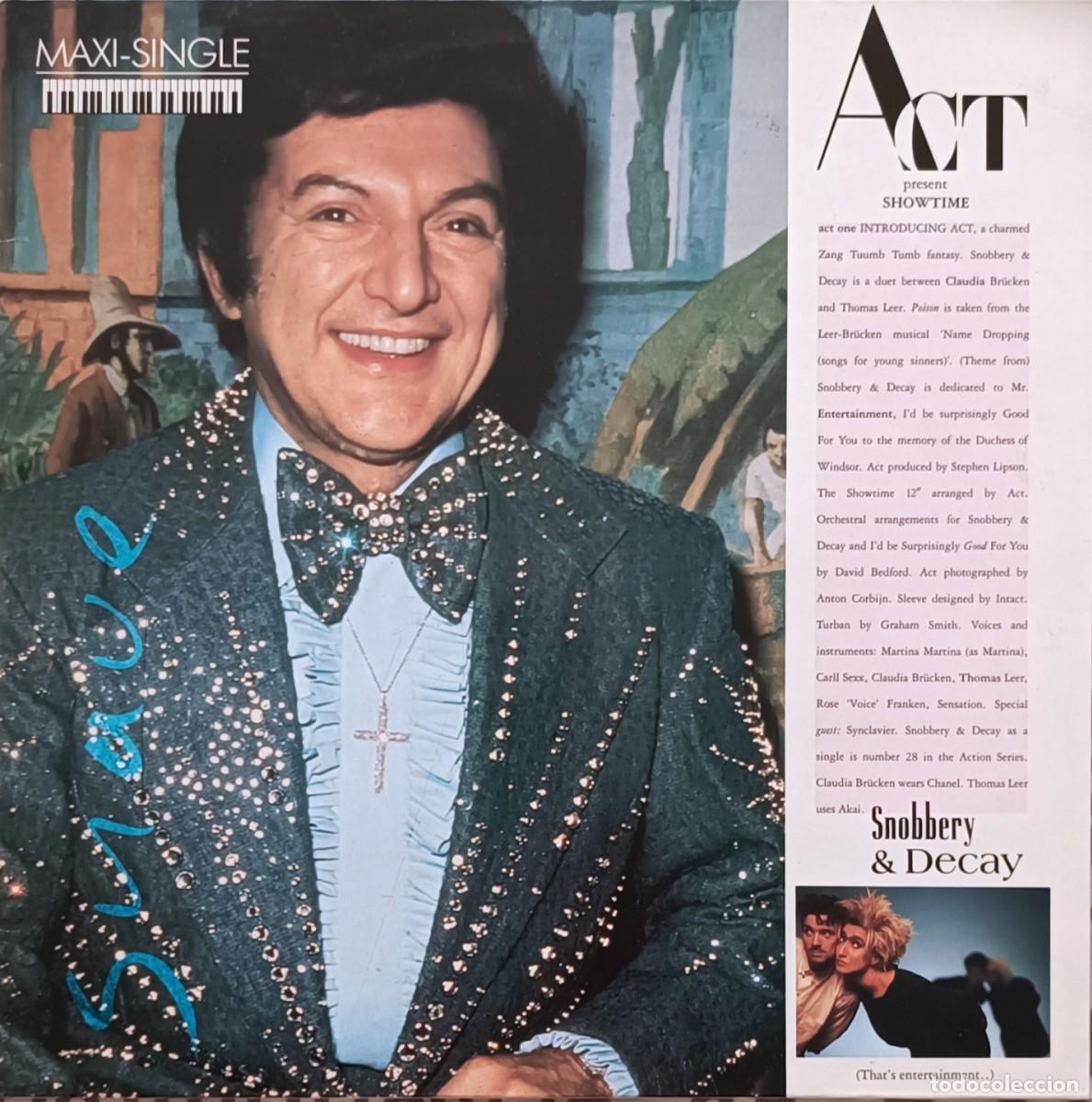Discos de vinilo: Act: Snobbery & Decay - Foto 1