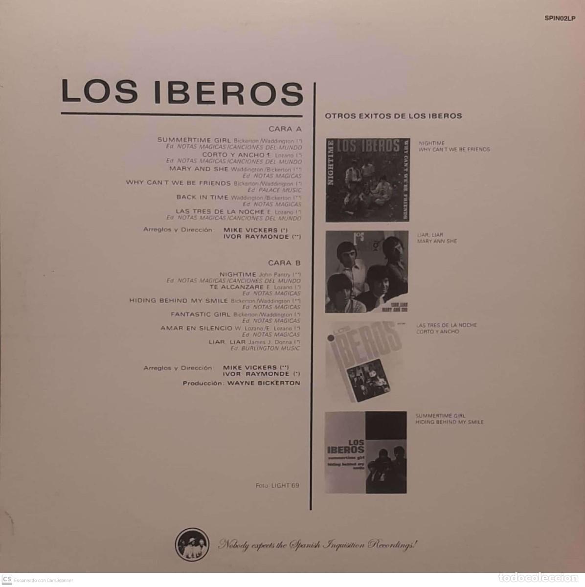 Discos de vinilo: Los Iberos &lrm;&ndash; Los Iberos - Foto 2