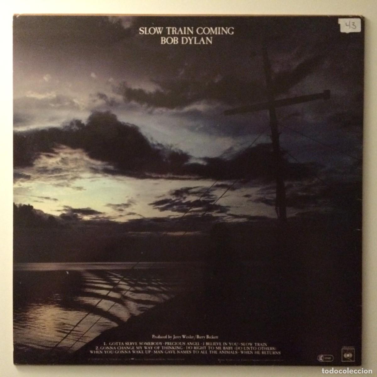 Discos de vinilo: Bob Dylan &lrm;&ndash; Slow Train Coming , Holanda 1979 CBS* - Foto 2