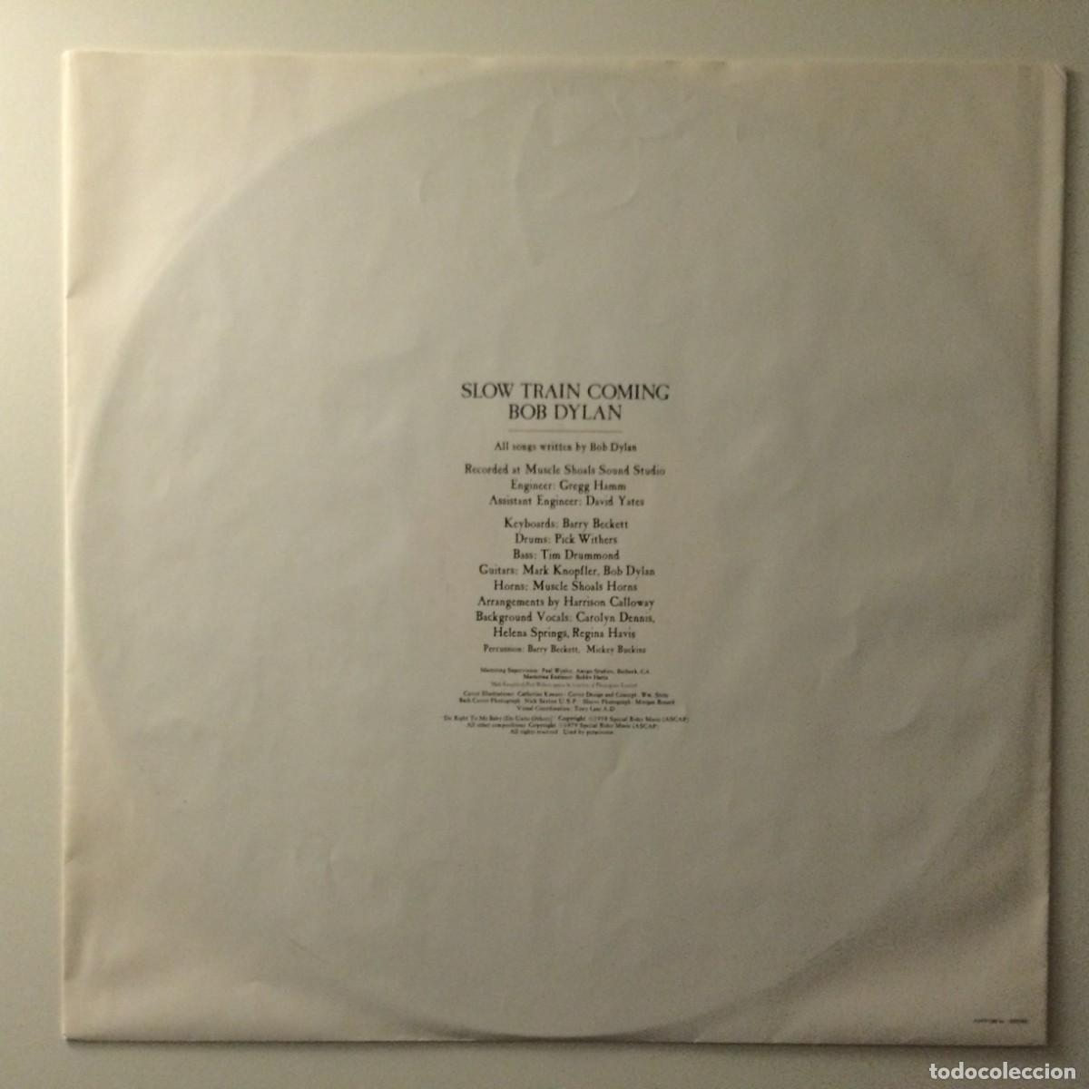 Discos de vinilo: Bob Dylan &lrm;&ndash; Slow Train Coming , Holanda 1979 CBS* - Foto 4