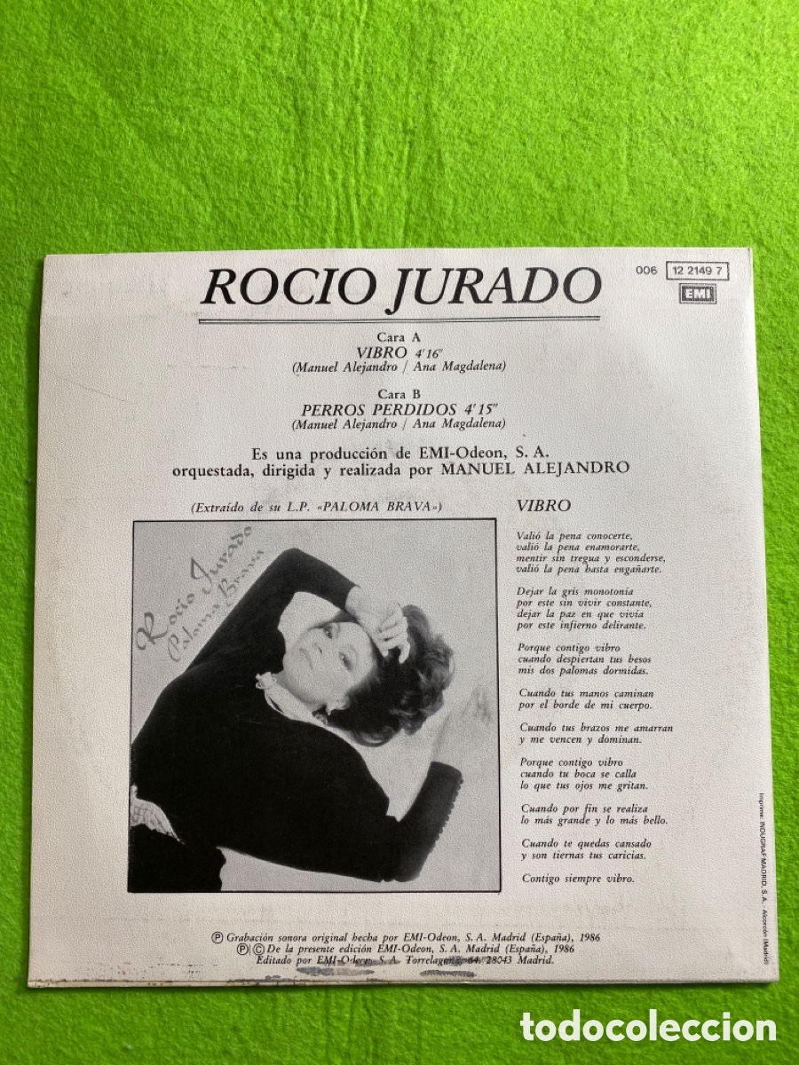 Discos de vinilo: Rocio jurado - Foto 2