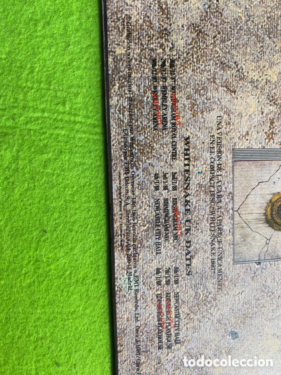 Discos de vinilo: Whitesnake ( edici&oacute;n espa&ntilde;ola ) - Foto 3