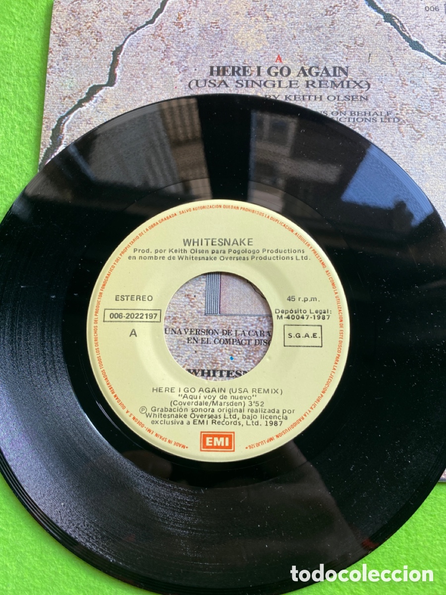 Discos de vinilo: Whitesnake ( edici&oacute;n espa&ntilde;ola ) - Foto 4