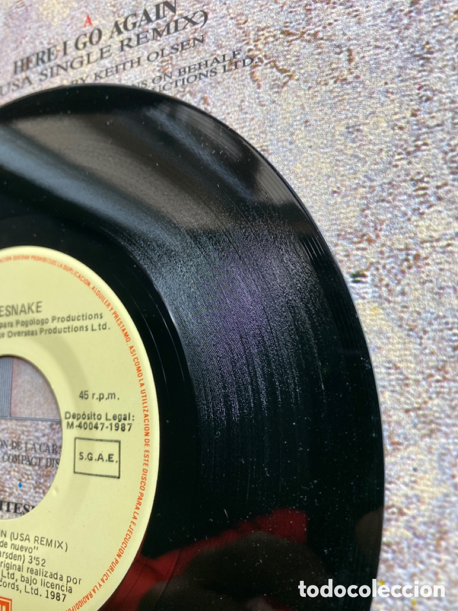 Discos de vinilo: Whitesnake ( edici&oacute;n espa&ntilde;ola ) - Foto 5
