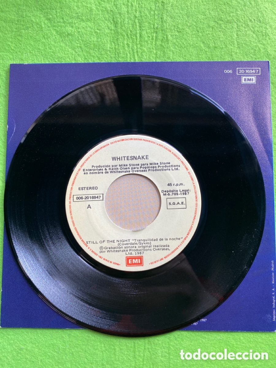 Discos de vinilo: Whitesnake ( edici&oacute;n espa&ntilde;ola) - Foto 3