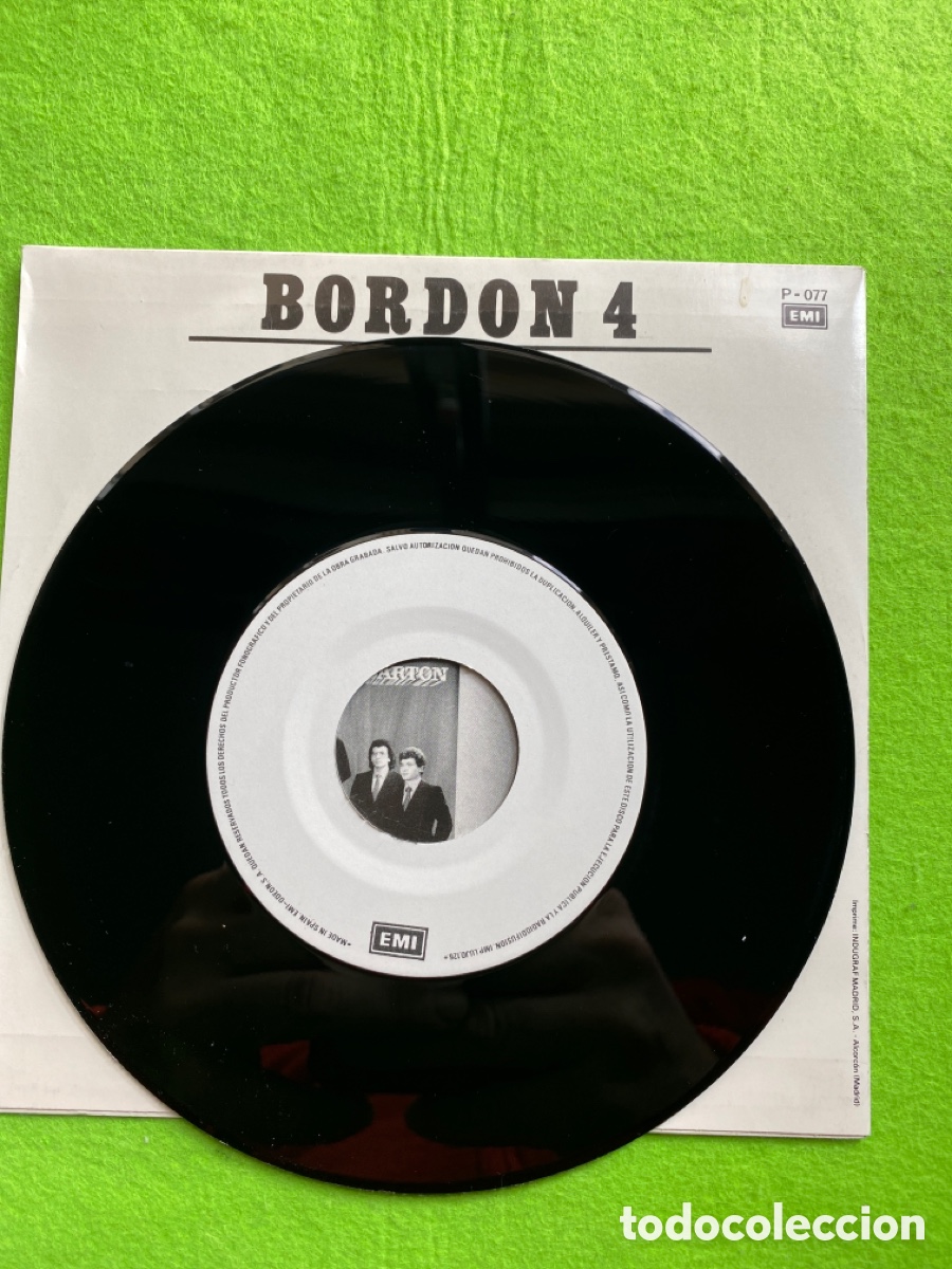 Discos de vinilo: Mar&iacute;a Jim&eacute;nez y Bord&oacute;n 4 (promocional) - Foto 6
