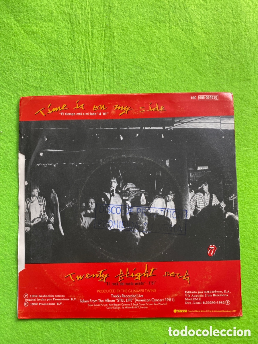 Discos de vinilo: Rolling Stones ( versi&oacute;n Espa&ntilde;a promocional) - Foto 2