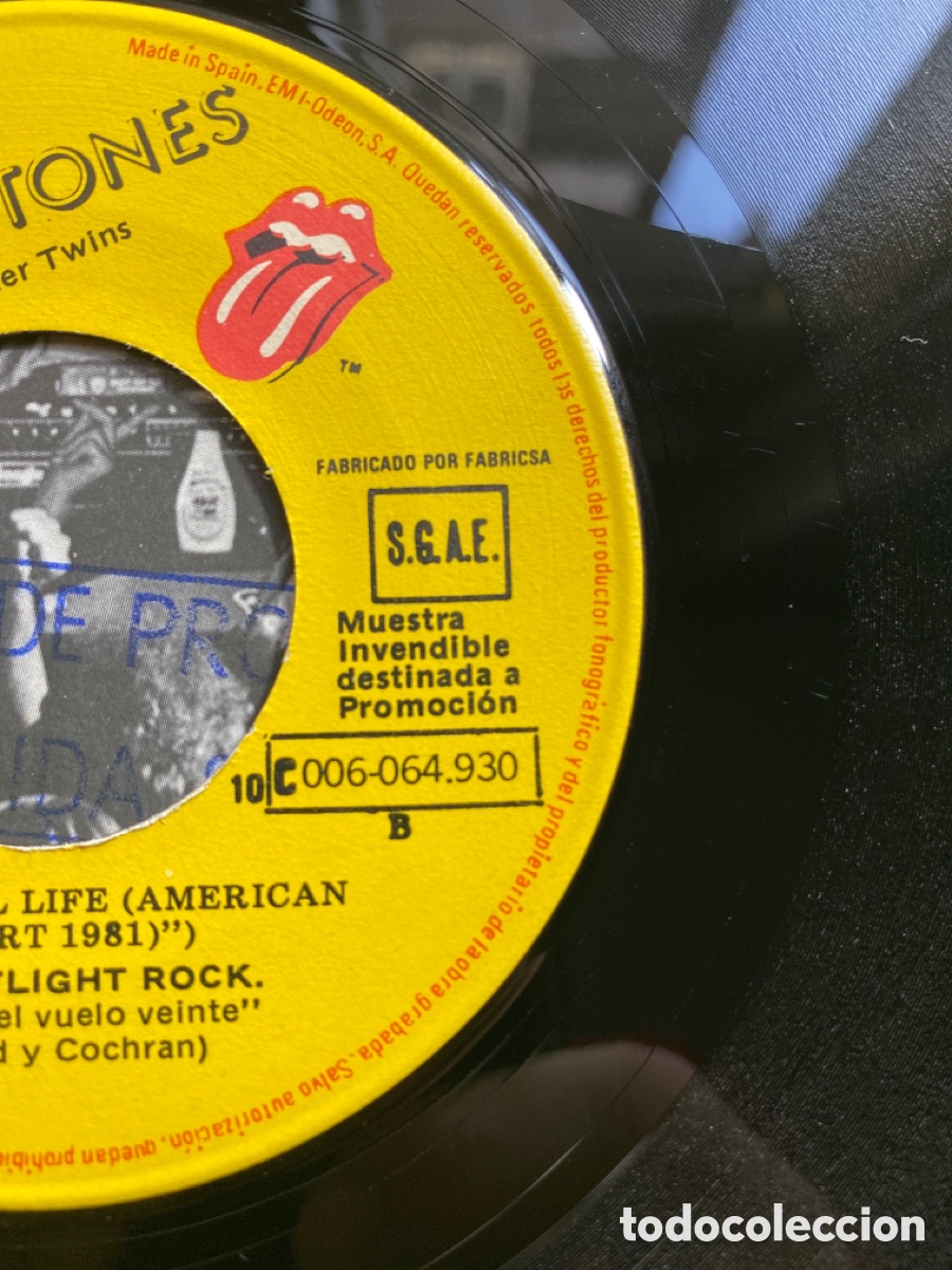 Discos de vinilo: Rolling Stones ( versi&oacute;n Espa&ntilde;a promocional) - Foto 5