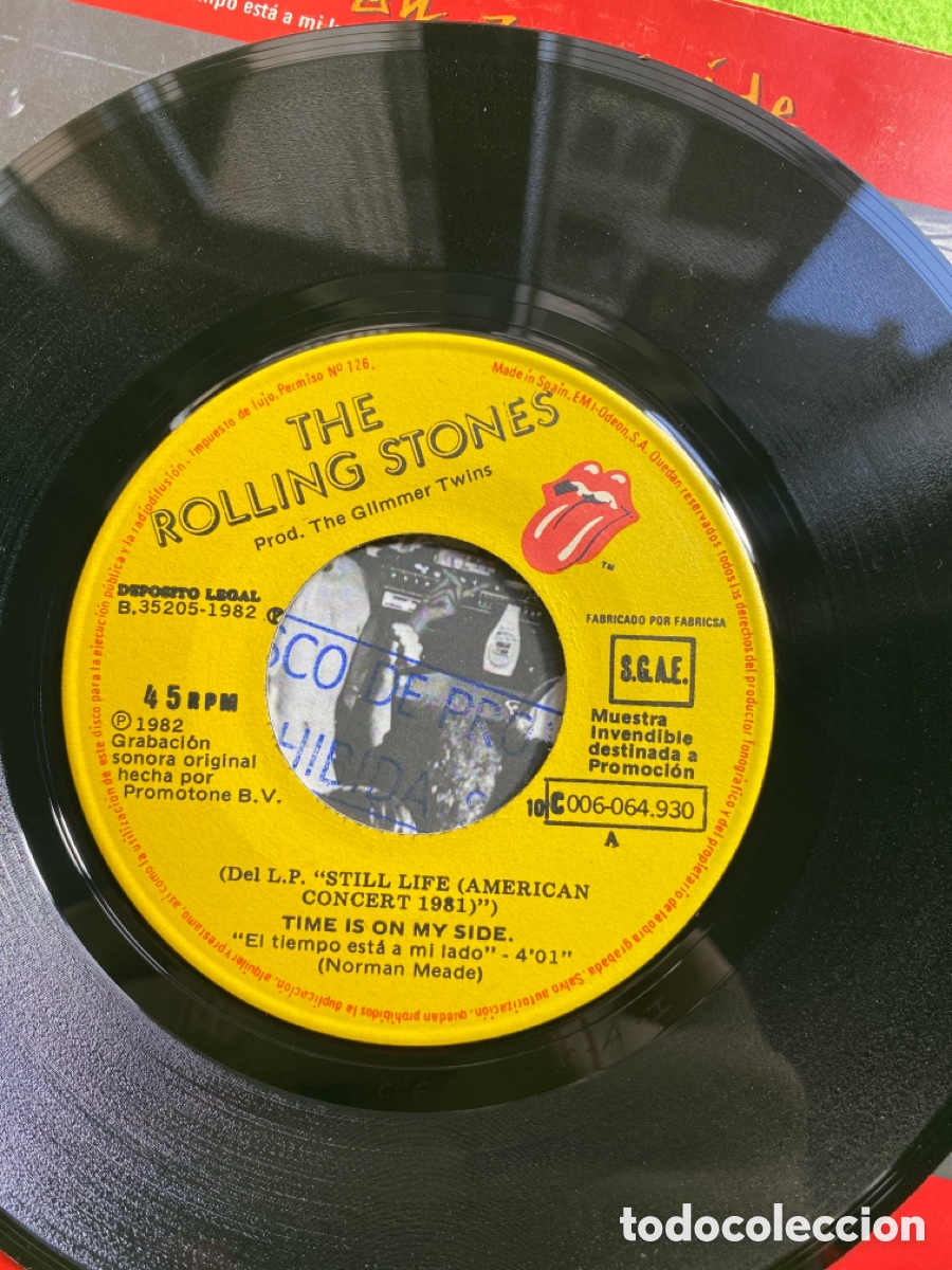 Discos de vinilo: Rolling Stones ( versi&oacute;n Espa&ntilde;a promocional) - Foto 7