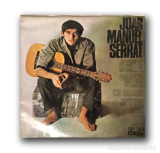 Discos de vinilo: Joan Manuel Serrat - Can&ccedil;o de matinada Single 7&rdquo; - Foto 1