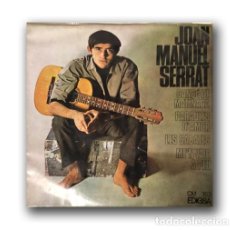 Discos de vinilo: JOAN MANUEL SERRAT - CANÇO DE MATINADA SINGLE 7”