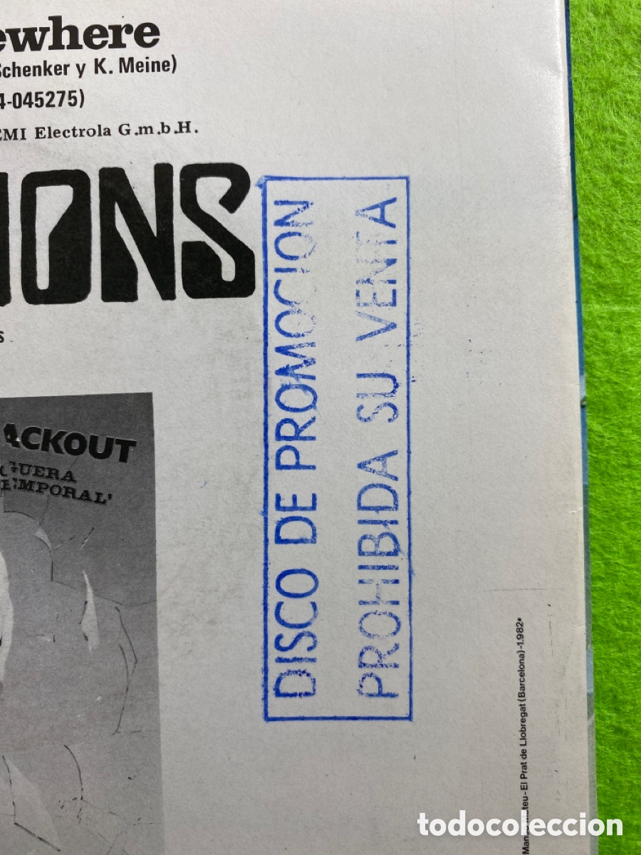 Discos de vinilo: Scorpions ( promocional) - Foto 3