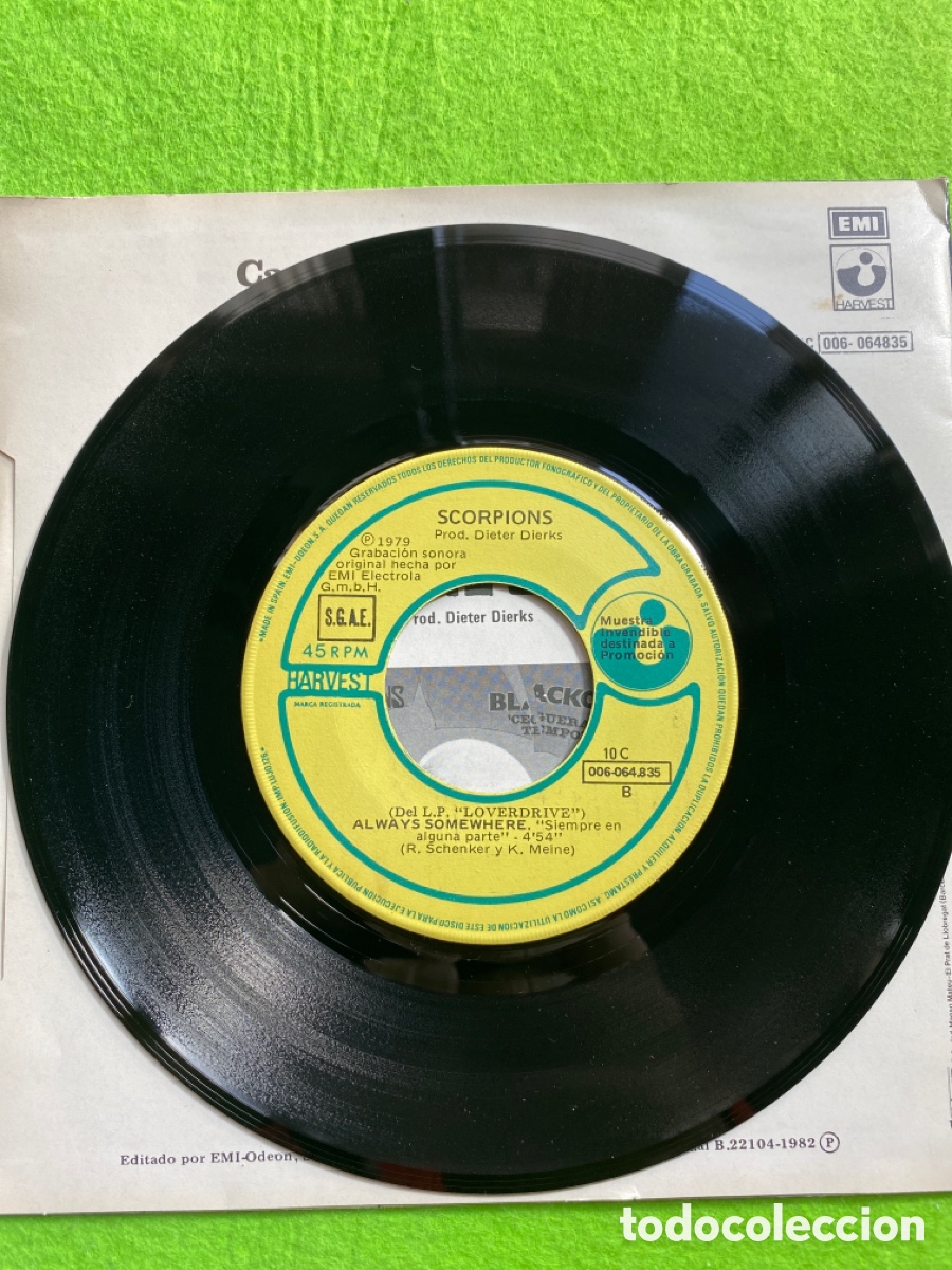 Discos de vinilo: Scorpions ( promocional) - Foto 4