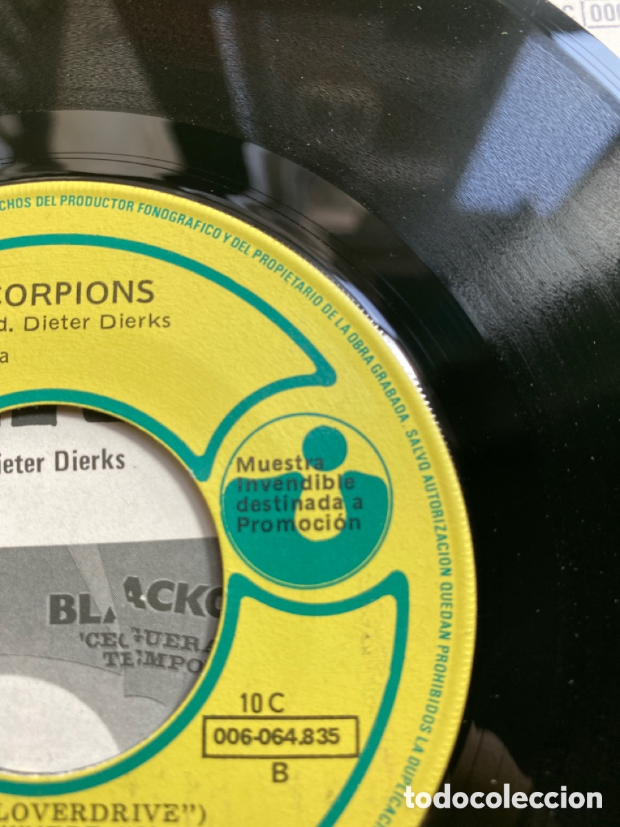 Discos de vinilo: Scorpions ( promocional) - Foto 5