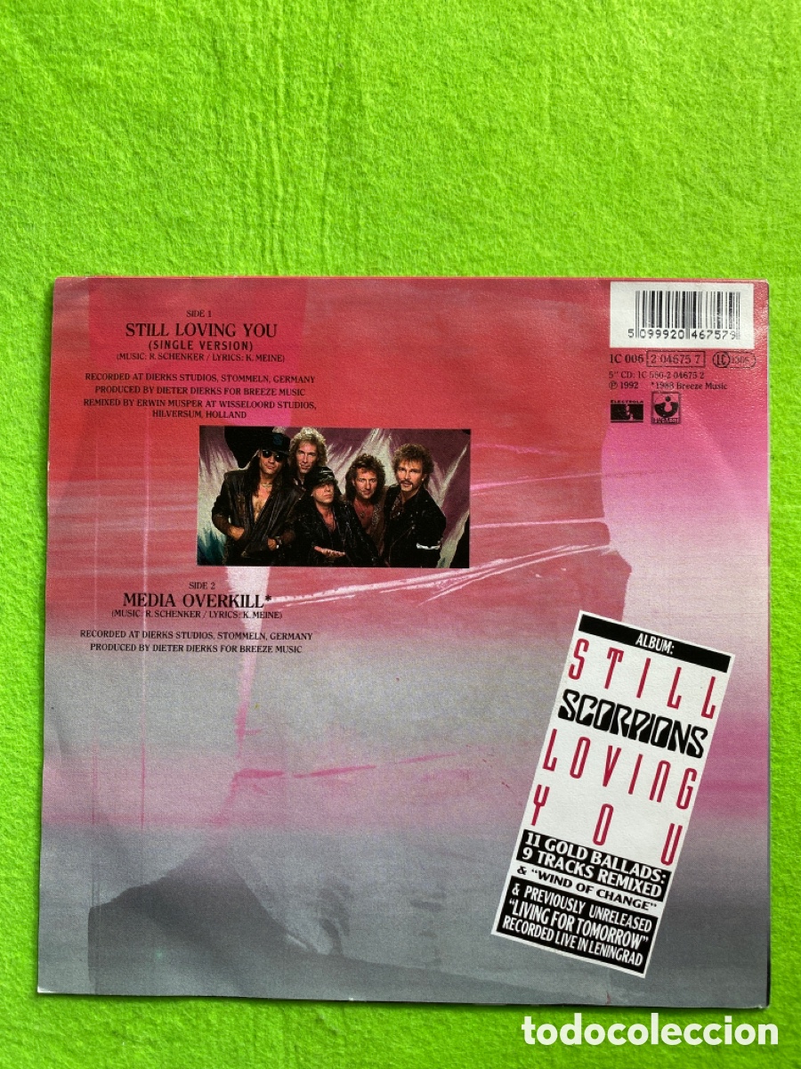 Discos de vinilo: Scorpions ( versi&oacute;n alemana ) - Foto 2