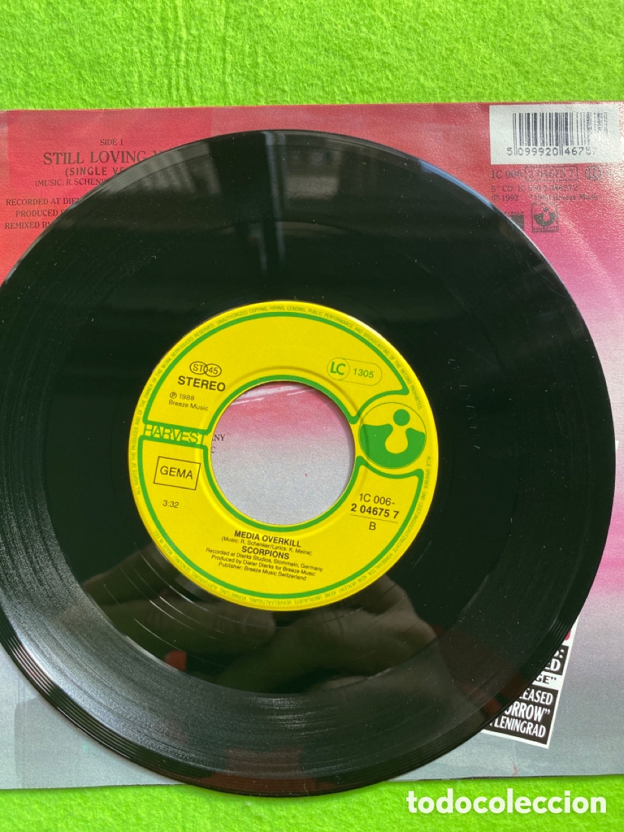 Discos de vinilo: Scorpions ( versi&oacute;n alemana ) - Foto 3