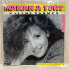 Discos de vinilo: MYLENE FARMER - MAMAN A TORT (7”, SINGLE)
