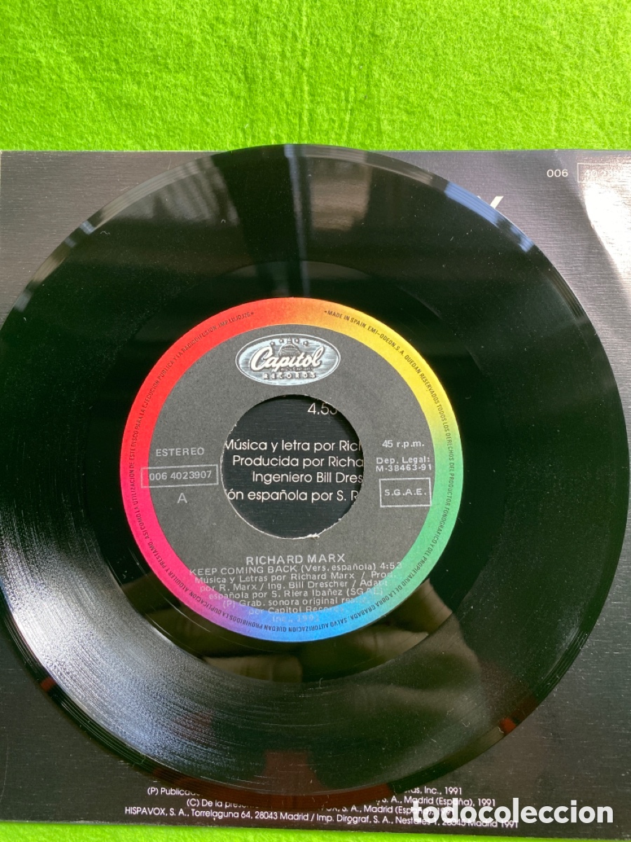 Discos de vinilo: Richard Marx ( promocional) - Foto 4