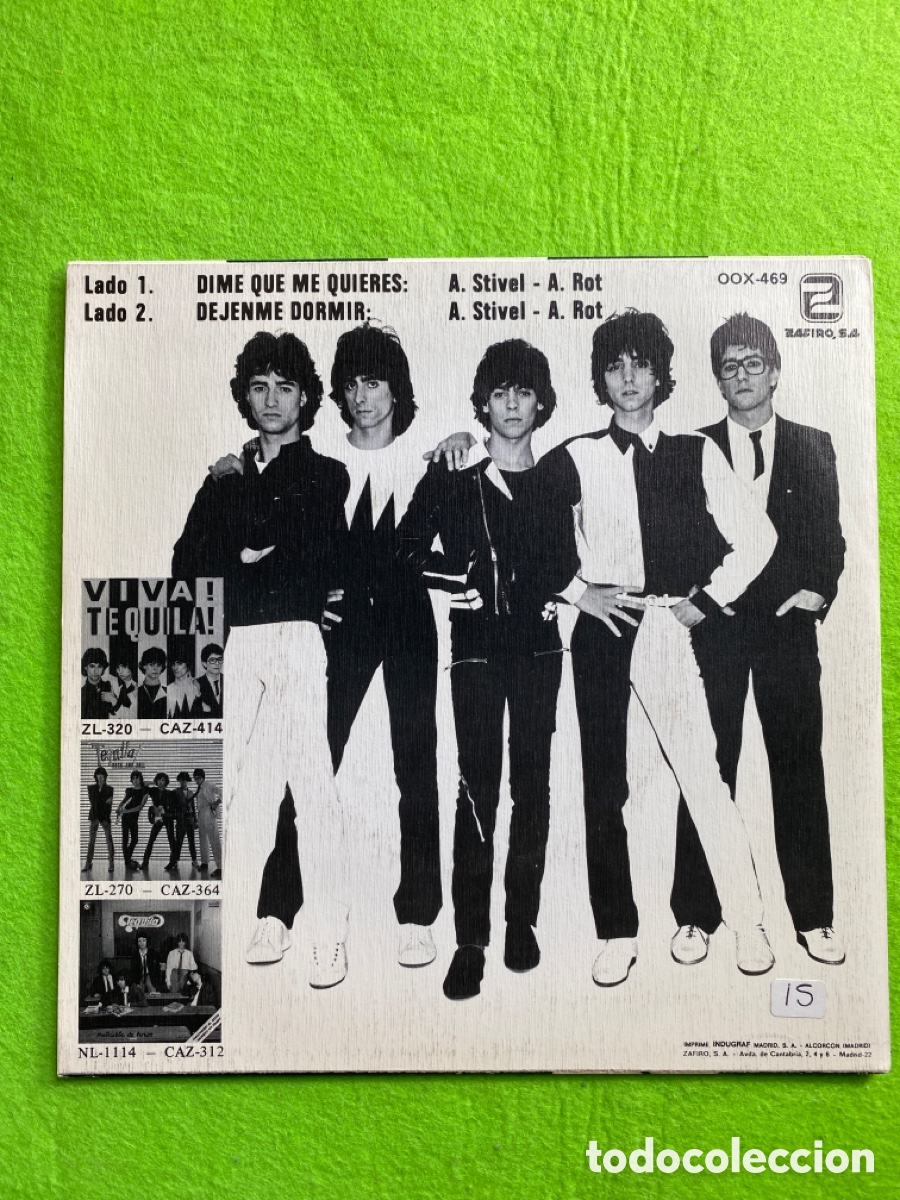 Discos de vinilo: Tequila ( promocional) - Foto 2