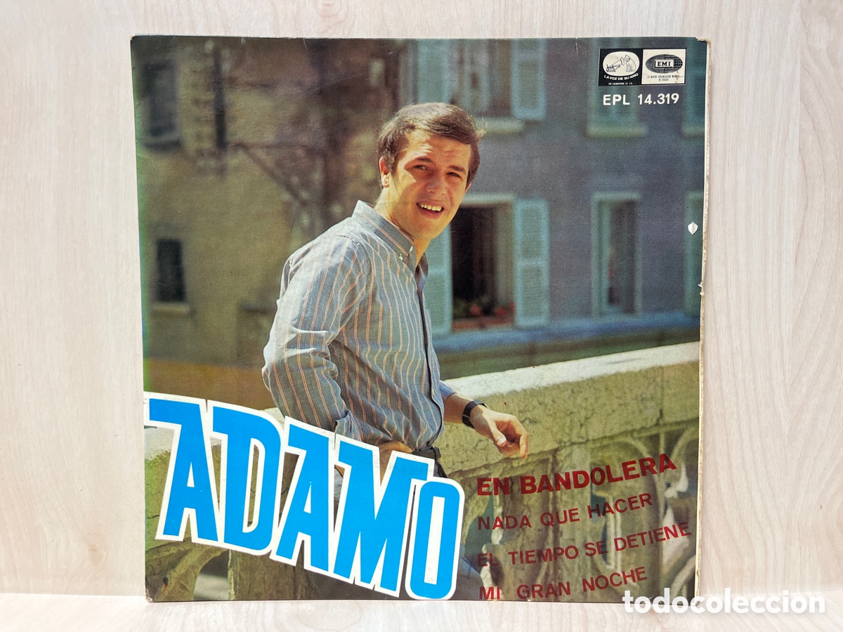 Discos de vinilo: Adamo - En Bandolera (7&rdquo;, EP) - Foto 1