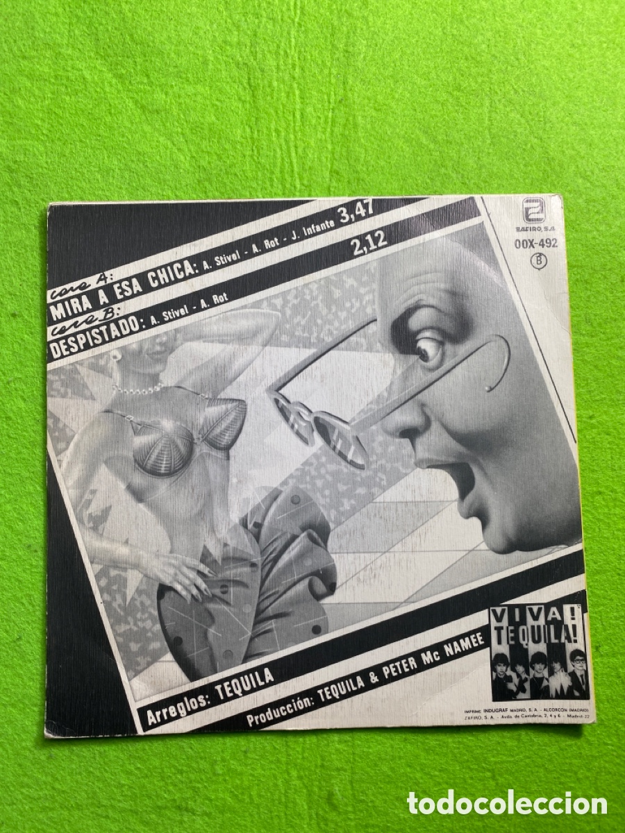 Discos de vinilo: Tequila ( edici&oacute;n normal ) - Foto 2