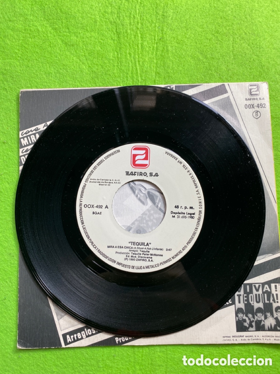 Discos de vinilo: Tequila ( edici&oacute;n normal ) - Foto 3