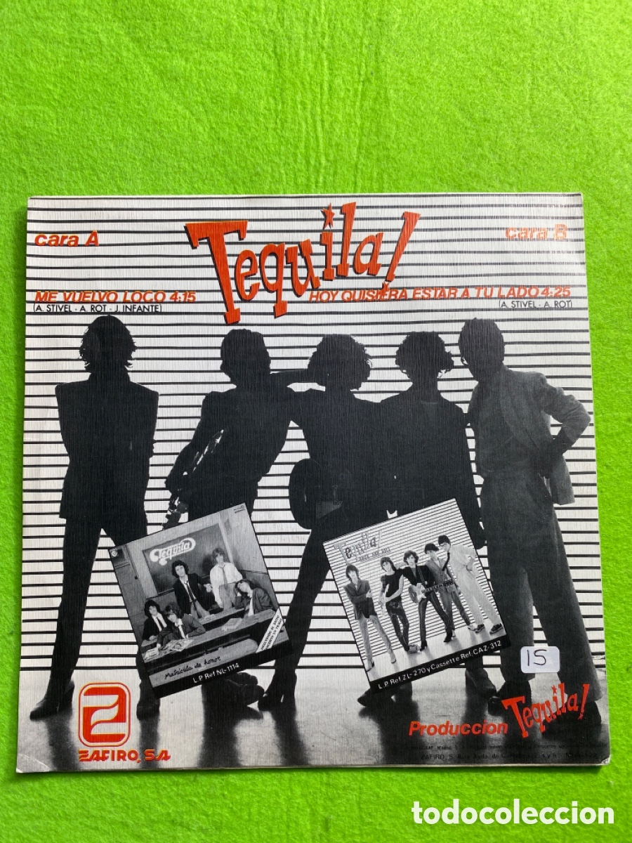 Discos de vinilo: Tequila ( promocional) - Foto 2